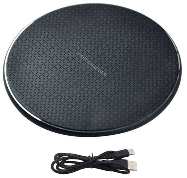 Wireless Fast Charging Pad for iPhone, Samsung Galaxy & Google Phones and Wireless Earbuds