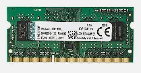 4GB DDR3L 1600MHz PC3L-12800S Laptop RAM SO-DIMM Memory Module (Various Brands)
