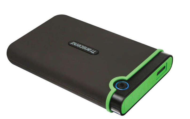 Transcend StoreJet 1TB Portable External Hard Drive 2.5 inch USB 3.0 Rugged (Model: StoreJet)