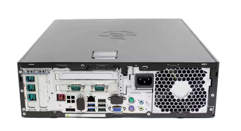 HP rp5 Retail System 5810 SFF Desktop PC Intel Pentium 8GB RAM 500GB HDD Win 10 Pro
