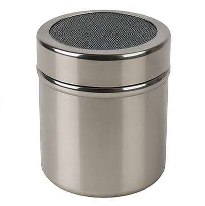 3-Piece Barista Coffee Art Kit | Milk Frother, Cocoa Shaker & 16 Stencils