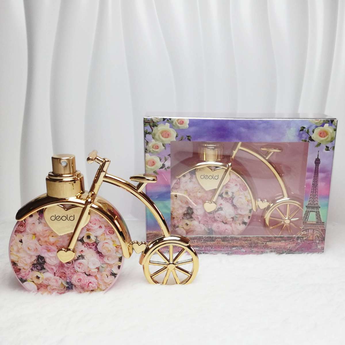 Luxury Beauty Gift Set with Parfum, Mascara, Lipstick Balm, Cosmetic Bag and Keyring Limited Stock