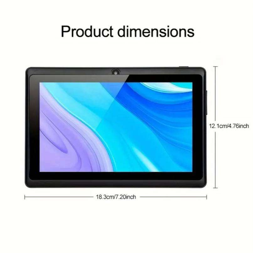 Android 14 Tablet With Protective Case  2025 Upgraded Version, 4GB RAM, Quad-Core CPU, 7-inch HD