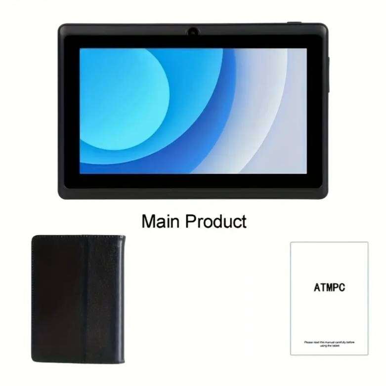 Android 14 Tablet With Protective Case  2025 Upgraded Version, 4GB RAM, Quad-Core CPU, 7-inch HD