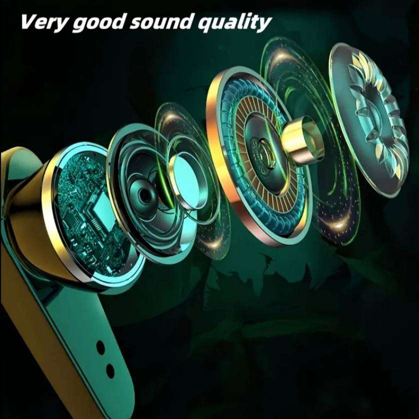 X15Pro Wireless Earbuds  Ultra-Low Latency Gaming & Entertainment with RGB Lights