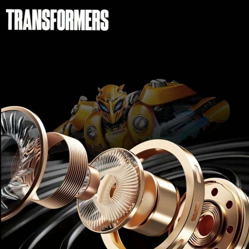 T51 Transformers Battleship Wireless Earbuds | Hasbro Licensed | Bumblebee