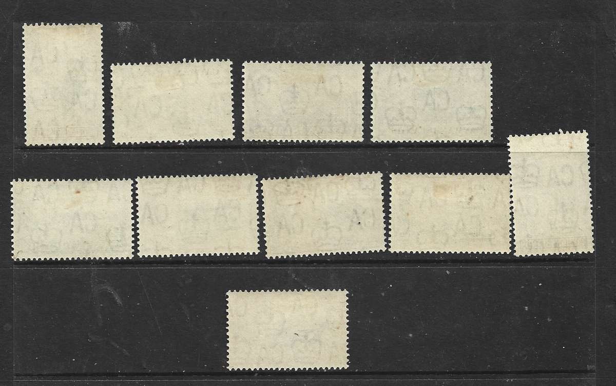 Cayman Islands, EIIR,  1962 1/4d - 1/ MH*