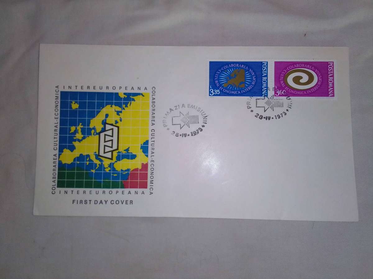 Rumania, 1973 Inter Europeana FIRST DAY COVER