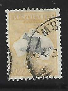 Australia, 1929, 5/-, kangaroo, used