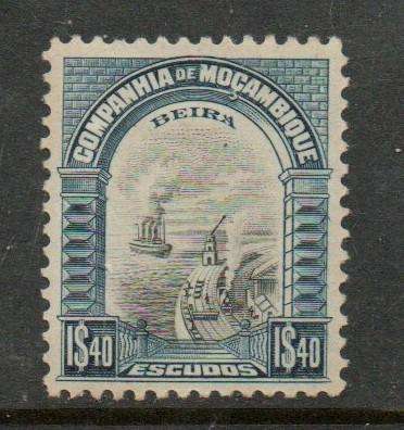 Mozambique1918, 1$40, Beira, MH *
