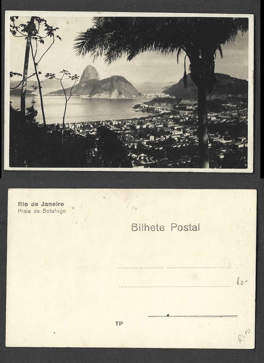 Brazil Rio de Janeiro, photo card, Sugar Loaf, unused
