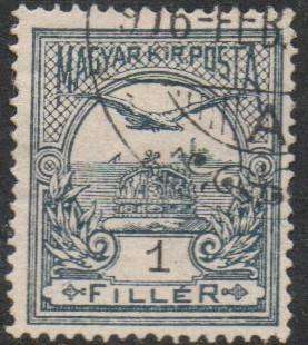 Hungary, 1900, 1filler, grey, perf 11.5, good used
