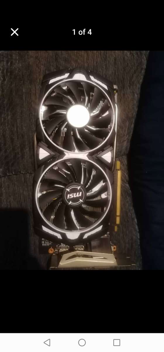 Geforce GTX 1060 Armor MSI Graphic Card 3G