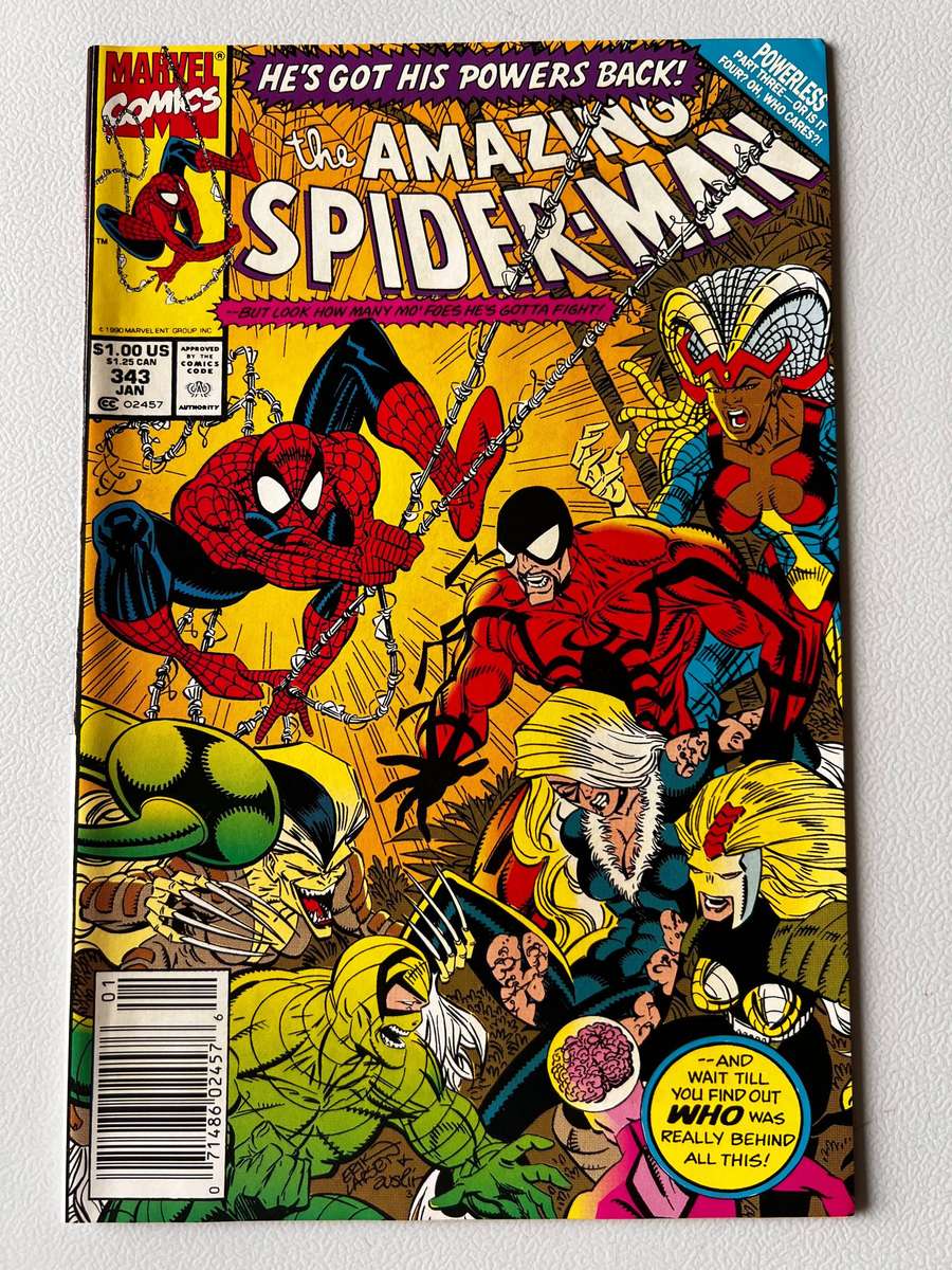 Amazing Spiderman #343