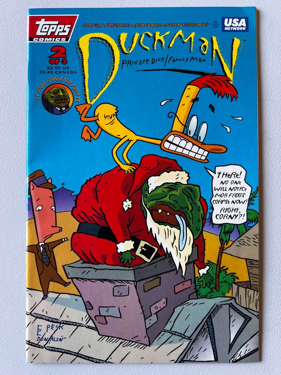 Duckman #1-3 Comics Complete Set (TOPPS COMICS)