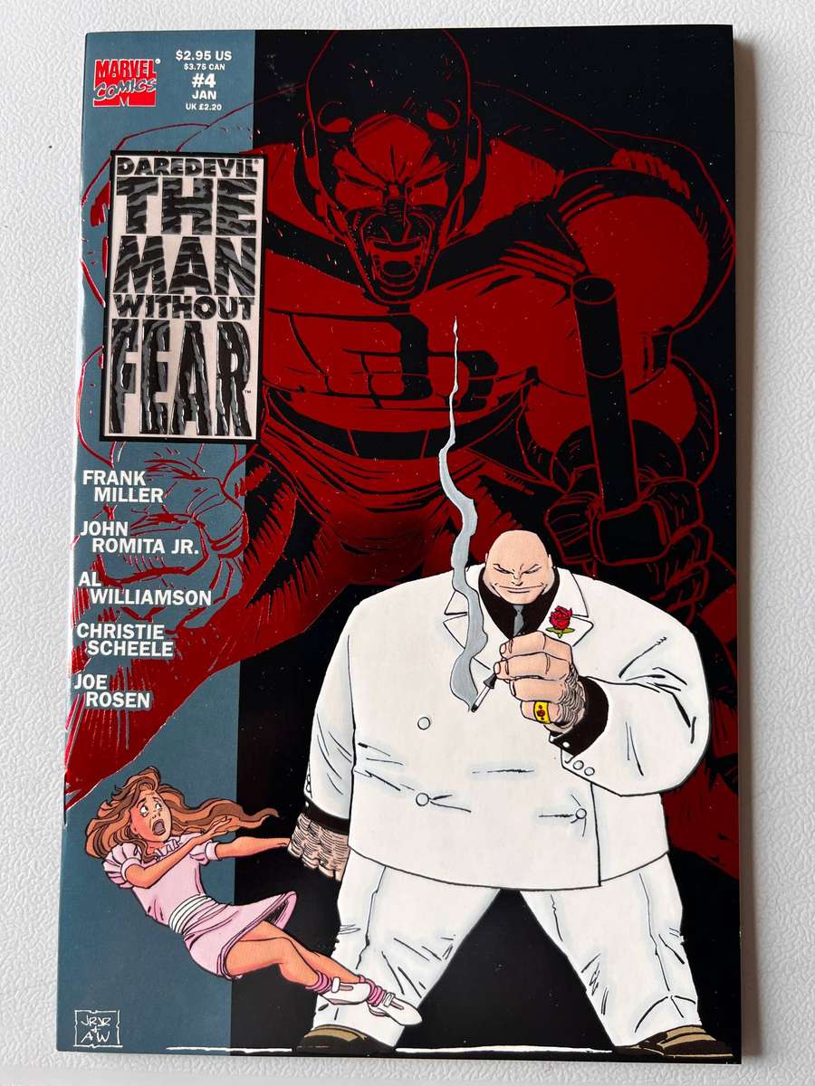 Daredevil The Man Without Fear #4 of 5 Miniseries from Frank Miller Comic