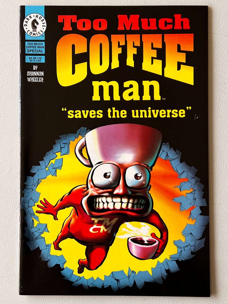 Too Much Coffee Man "saves the univers" SPECIAL Dark Horse Comics
