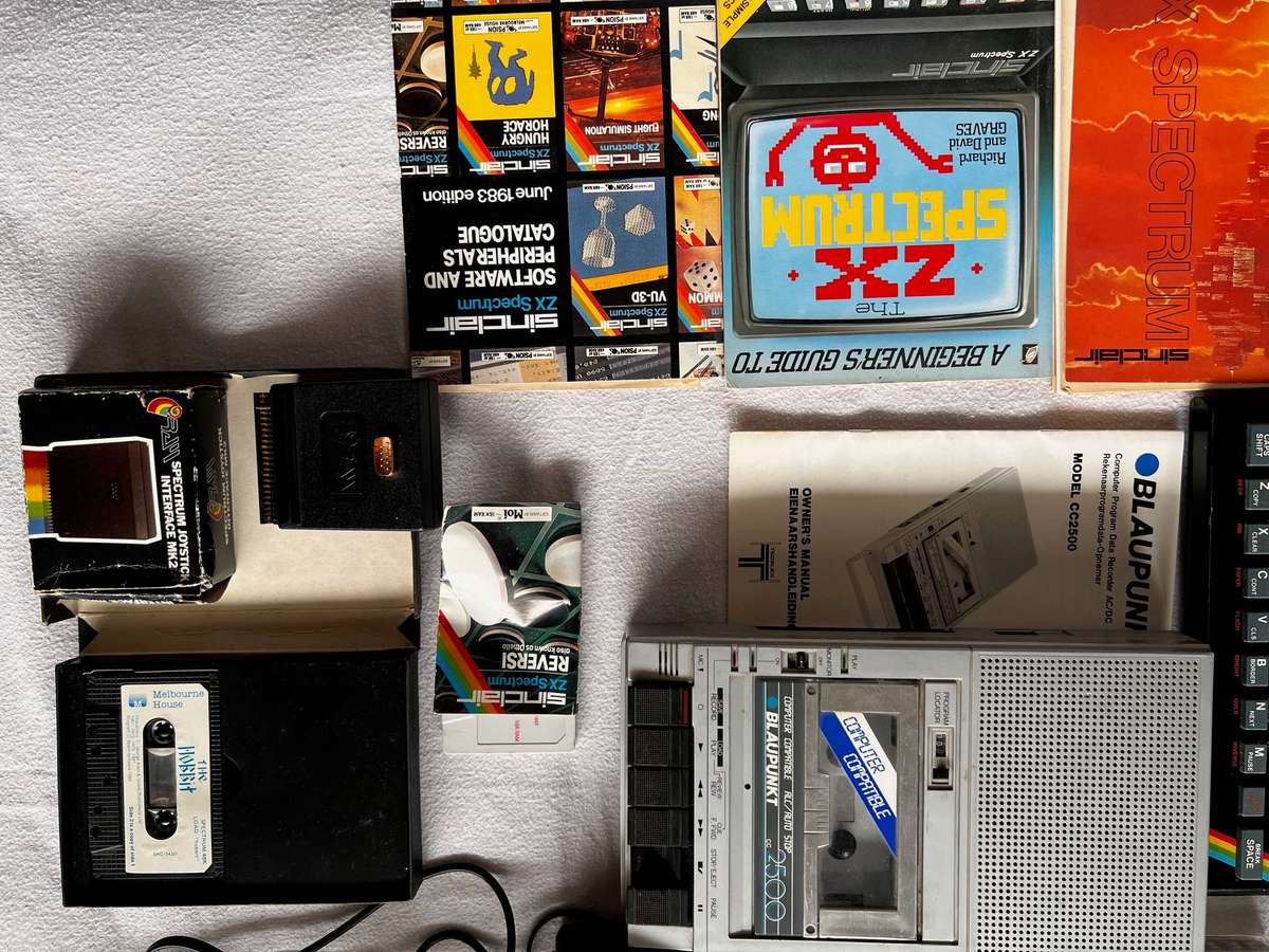 Sinclair ZX Spectrum 48K - Rare Complete Retro Collection - Boxed with Games & Accessories