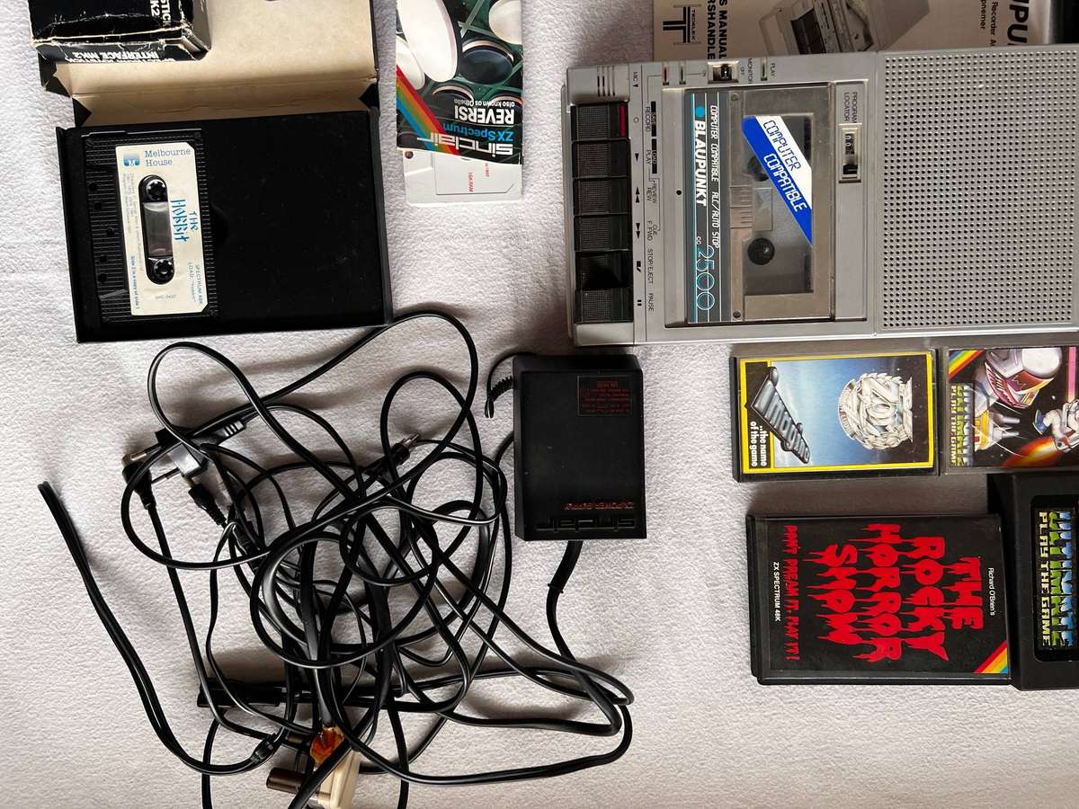 Sinclair ZX Spectrum 48K - Rare Complete Retro Collection - Boxed with Games & Accessories