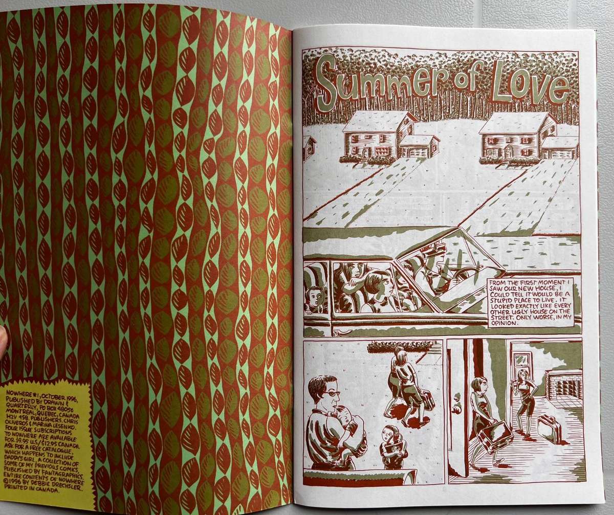 Nowhere #1 (Drawn & Quarterly 1996) Comic