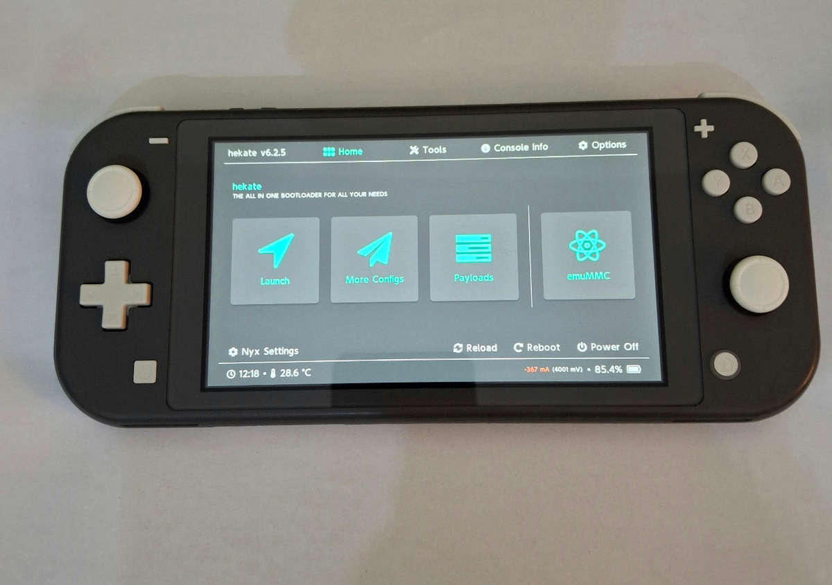 Modded Switch Lite - 128GB