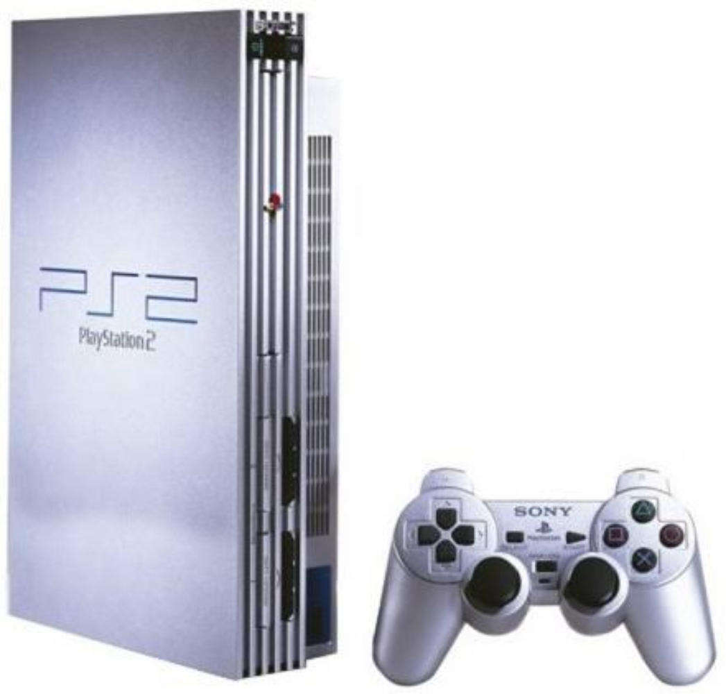 Sony PS2 Silver - Fat Model SCPH 50004
