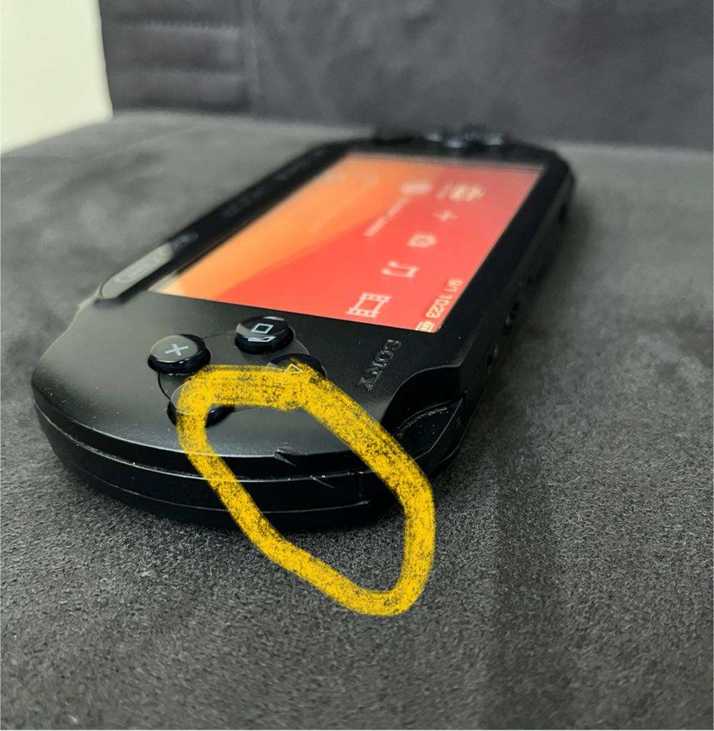 Sony PlayStation Portable Console - Charcoal Black PSP E1000 Series