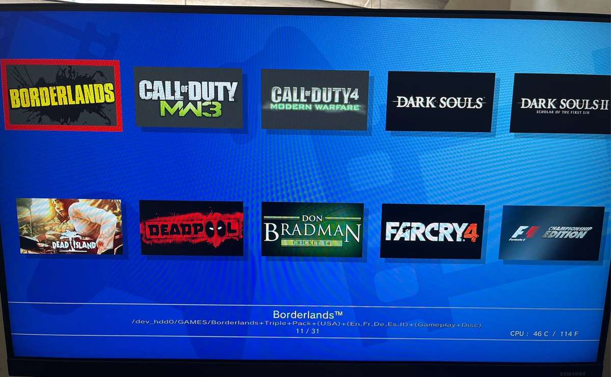 PlayStation 3 (PS3) Super Slim - 1TB + 30 Games