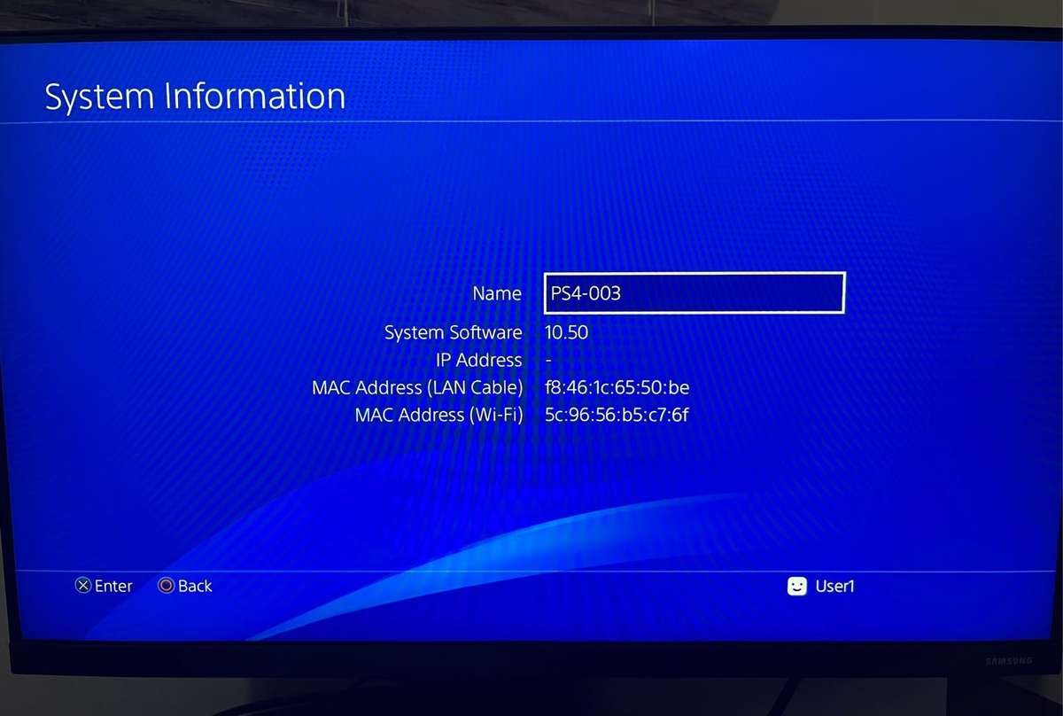 Faulty PS4 Slim 500GB Console