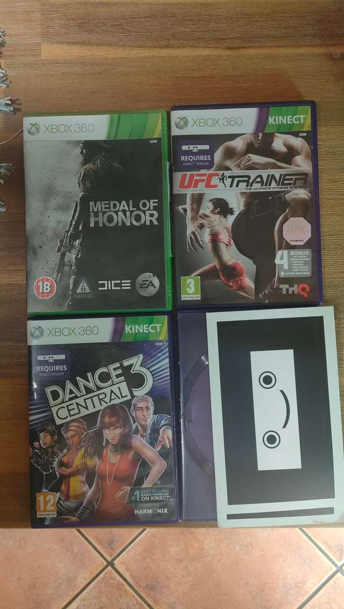 Xbox 360 Bundle which Includes Kinect Sensor