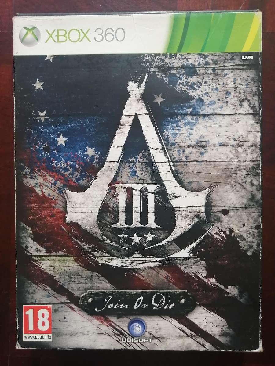 XBOX 360 | Assassin's Creed 3 (Special "Join Or Die" Edition) Boxset
