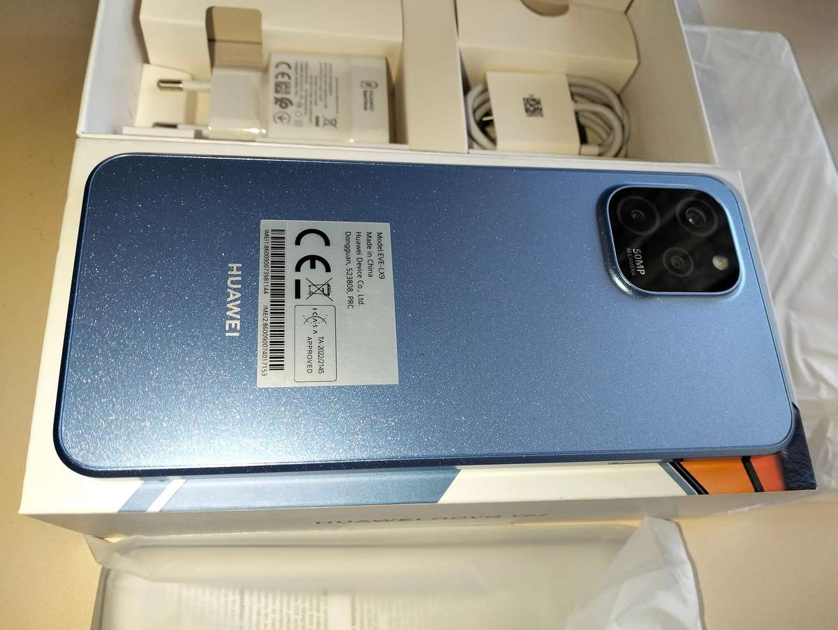 Huawei Nova Y62 128GB LTE Dual Sim - Sapphire Blue