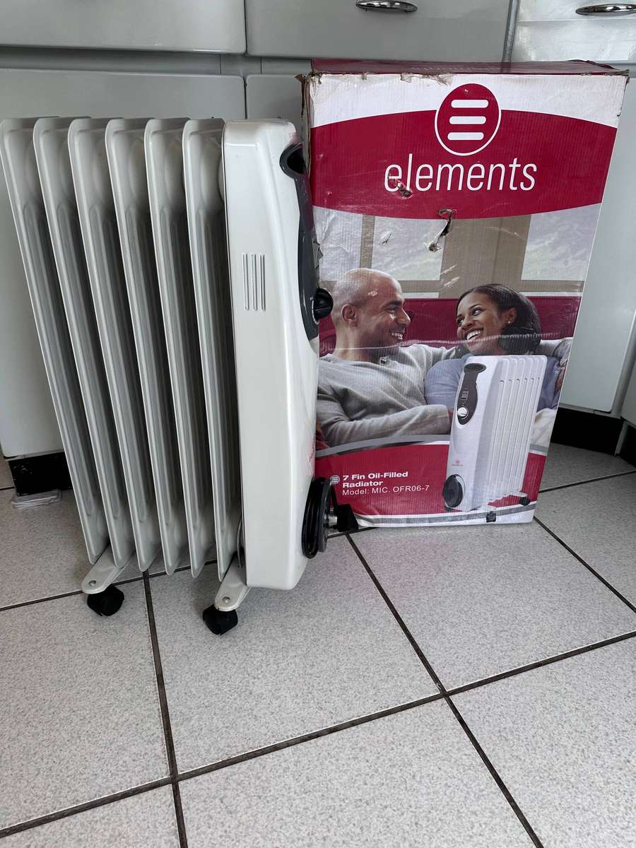 Elements 7 Fin Oil Filled Fin Heater OFR06-7