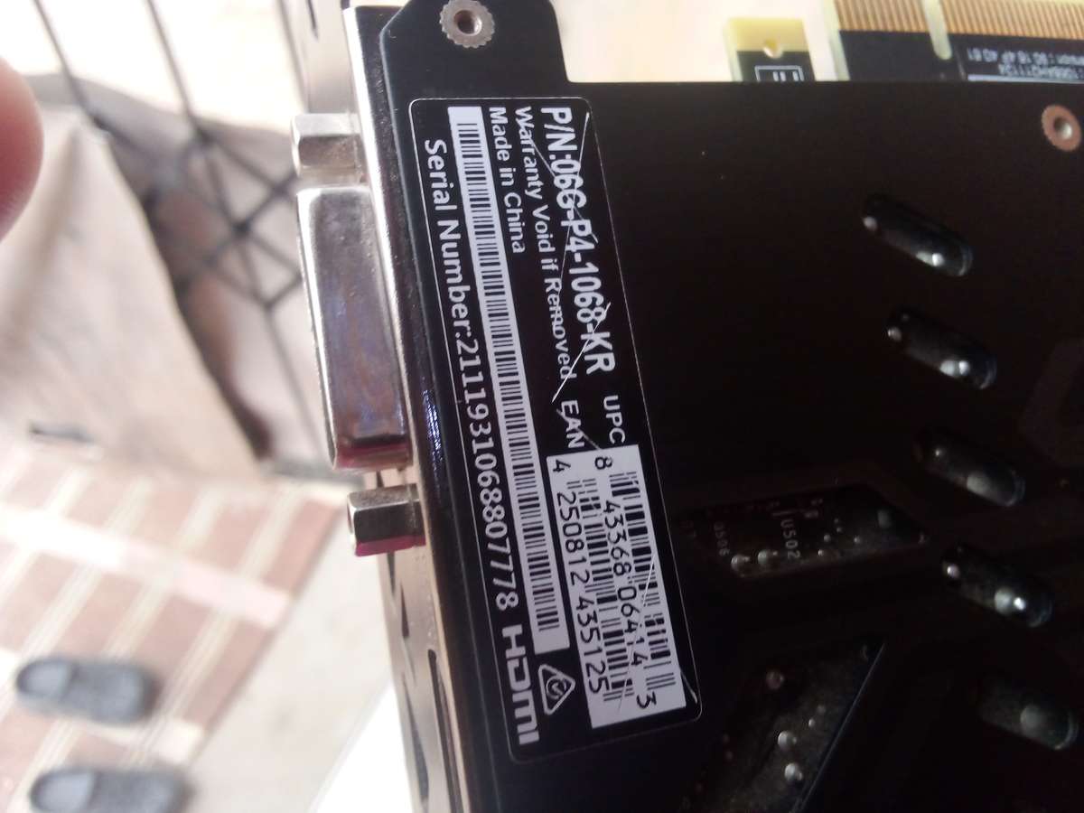 EVGA 1660 super 6 gig DDR6