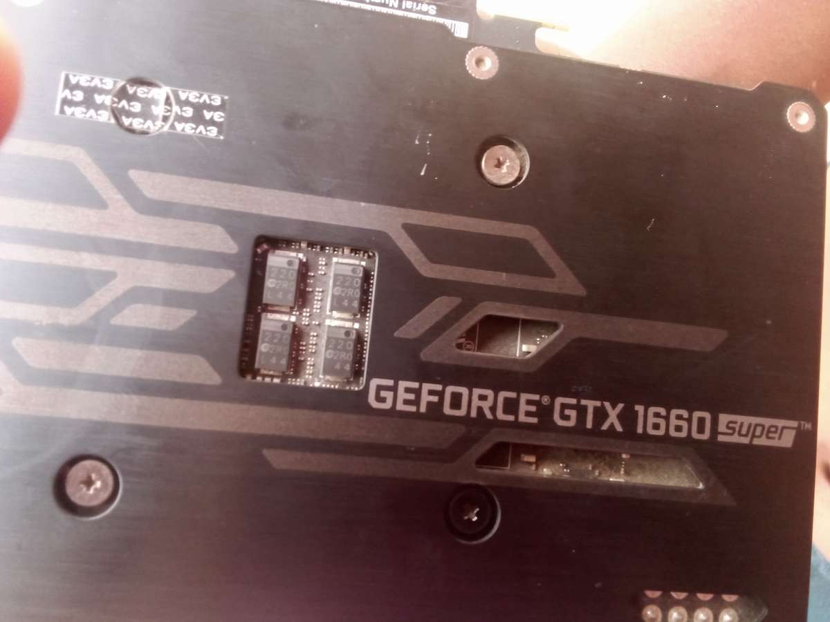 EVGA 1660 super 6 gig DDR6