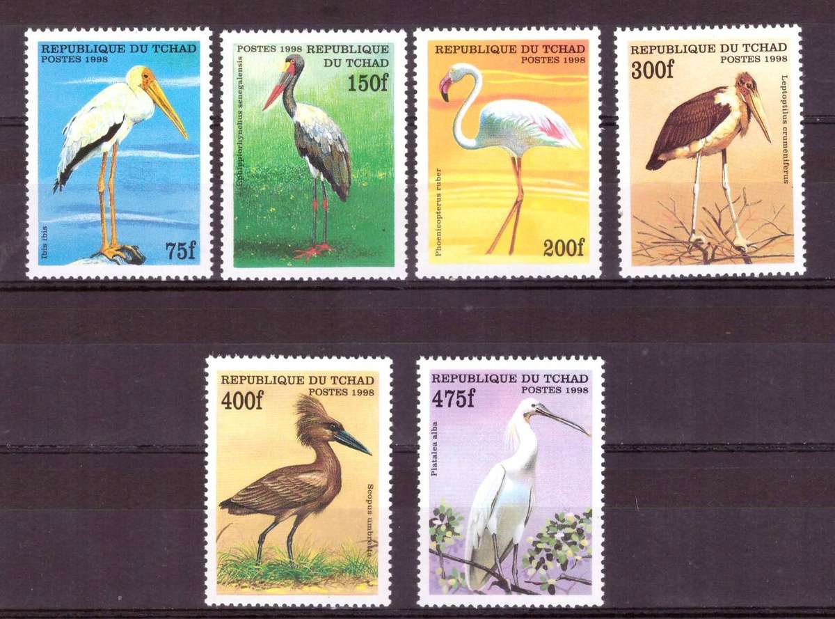 Chad . Scott #775-780 MNH  1999