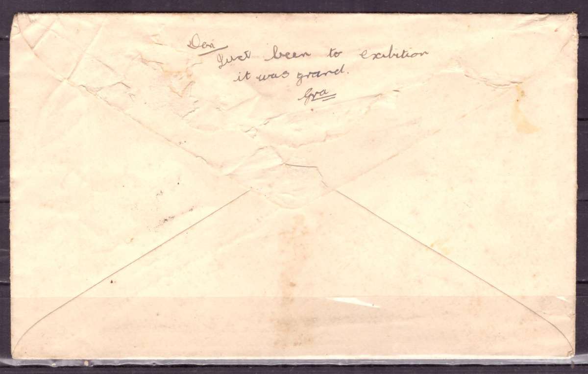 Great Britain. George VI 1937  London Stamp Exhibition. Very nice cover.
