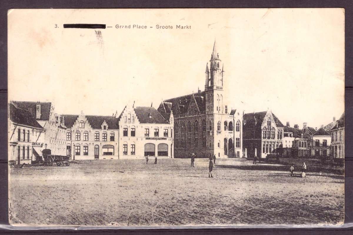 Post Cart from IWW {France} . ARMY POST OFFICE and CENSOR