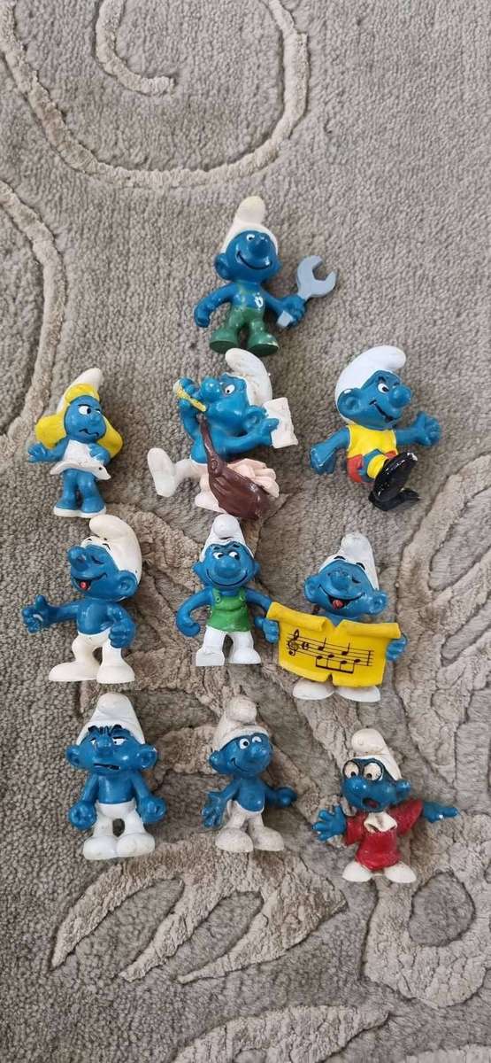 Vintage Smurf collection