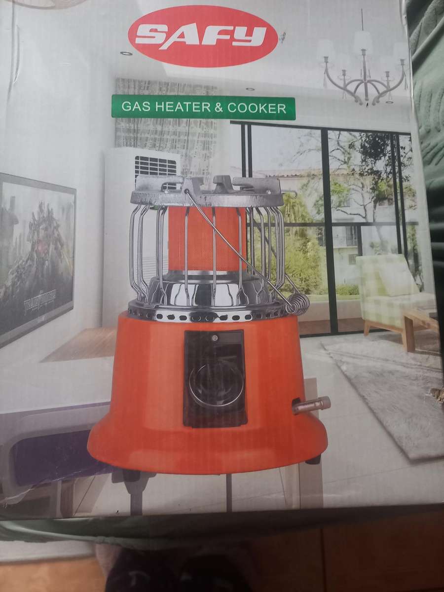 Gas heater and cooker