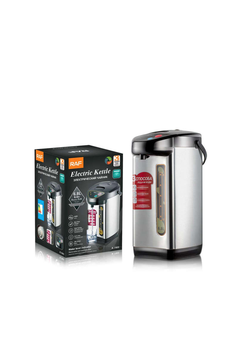 Stainless steel insulated water dispenser, household electric kettle 6.8L