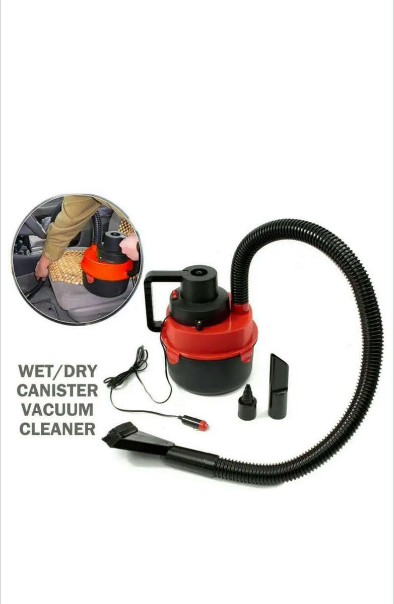 Compact Portable Wet/Dry Canister Vacuum Cleaner