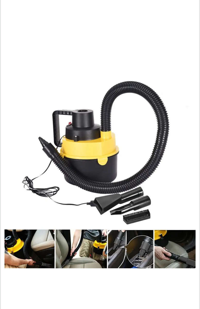Compact Portable Wet/Dry Canister Vacuum Cleaner