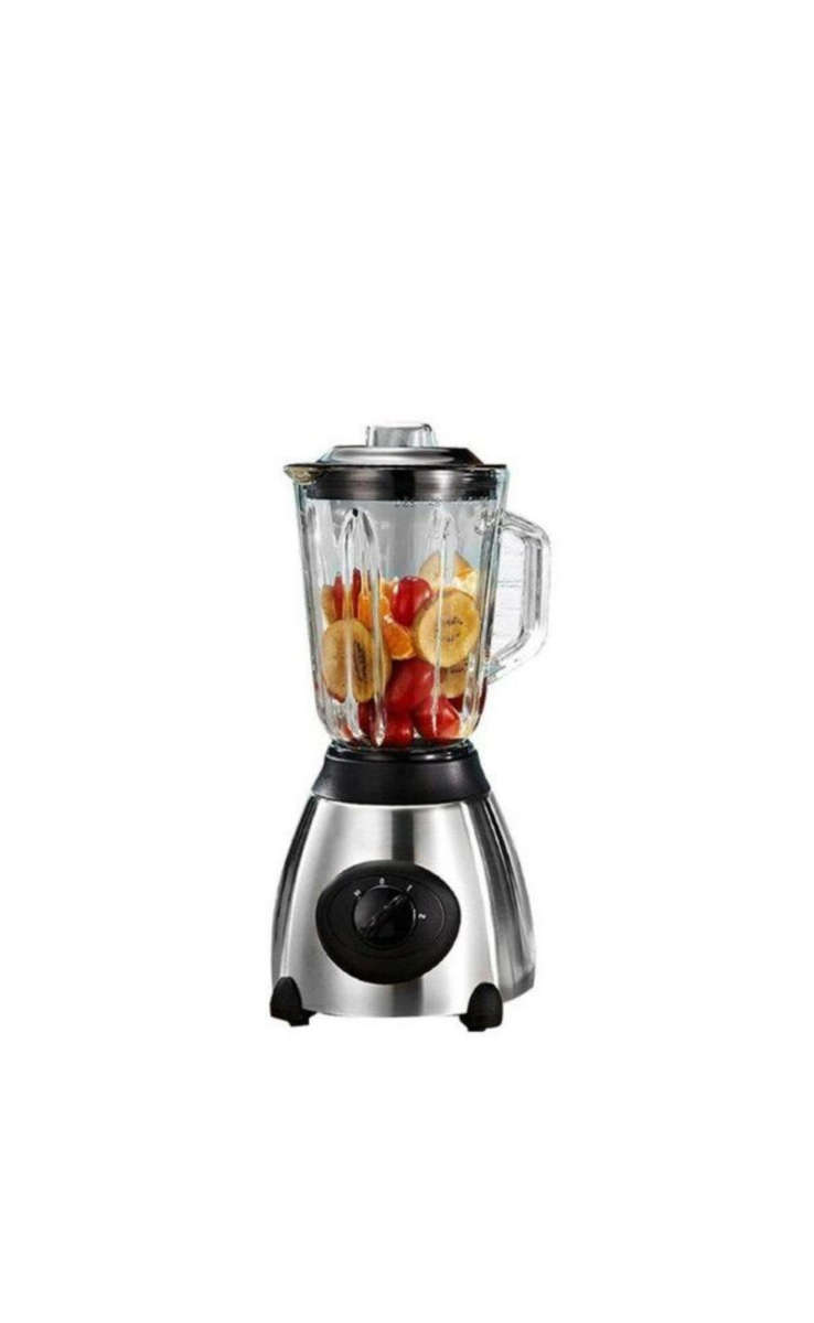 2 in 1 Heavy Duty 1.5L Electric Glass Blender