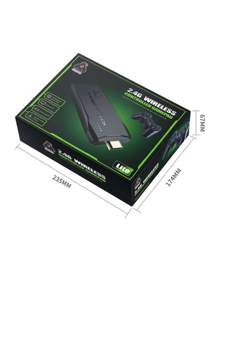 4K HDMI Wireless Console Arcade Retro Game Stick