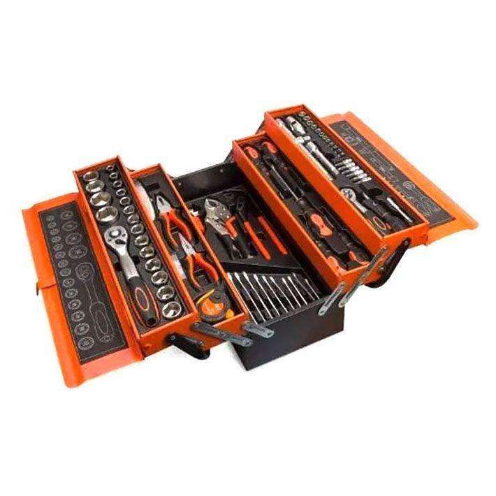 85 Piece Tool Set With Cantilever Metal Box