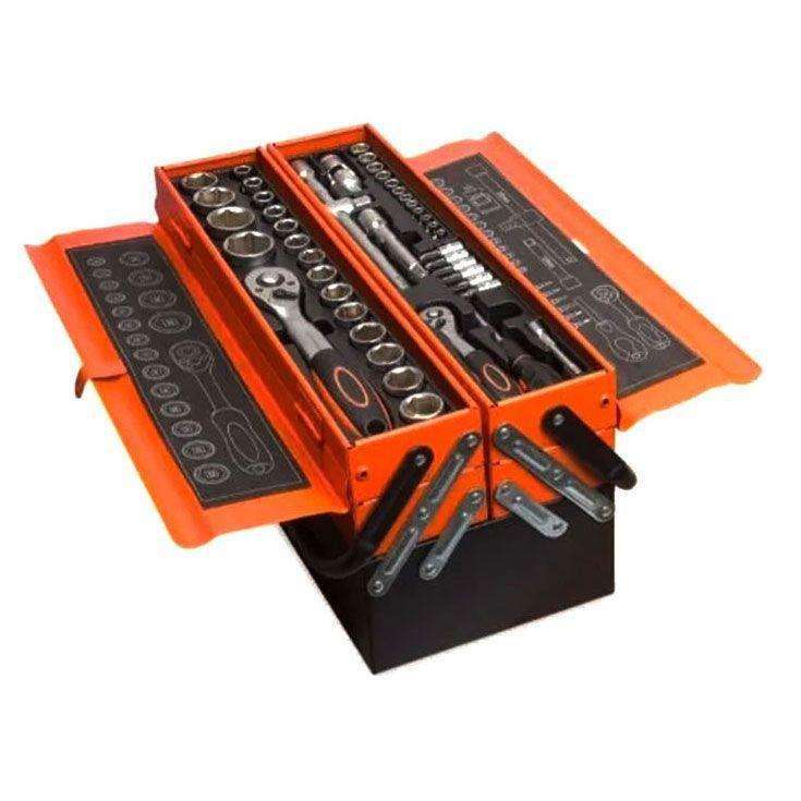 85 Piece Tool Set With Cantilever Metal Box