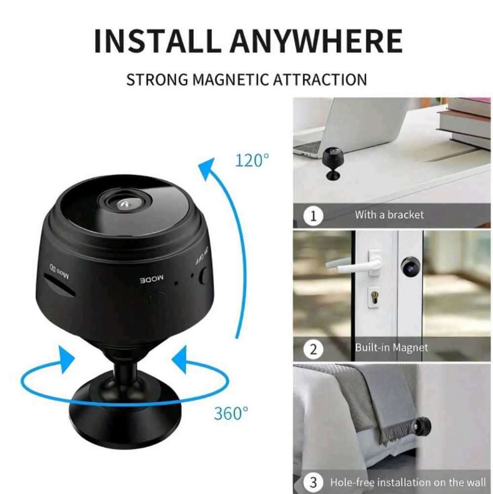 Home / Mini Wifi Camera, Real Time Remote Video, Recording, SD card Slot750P