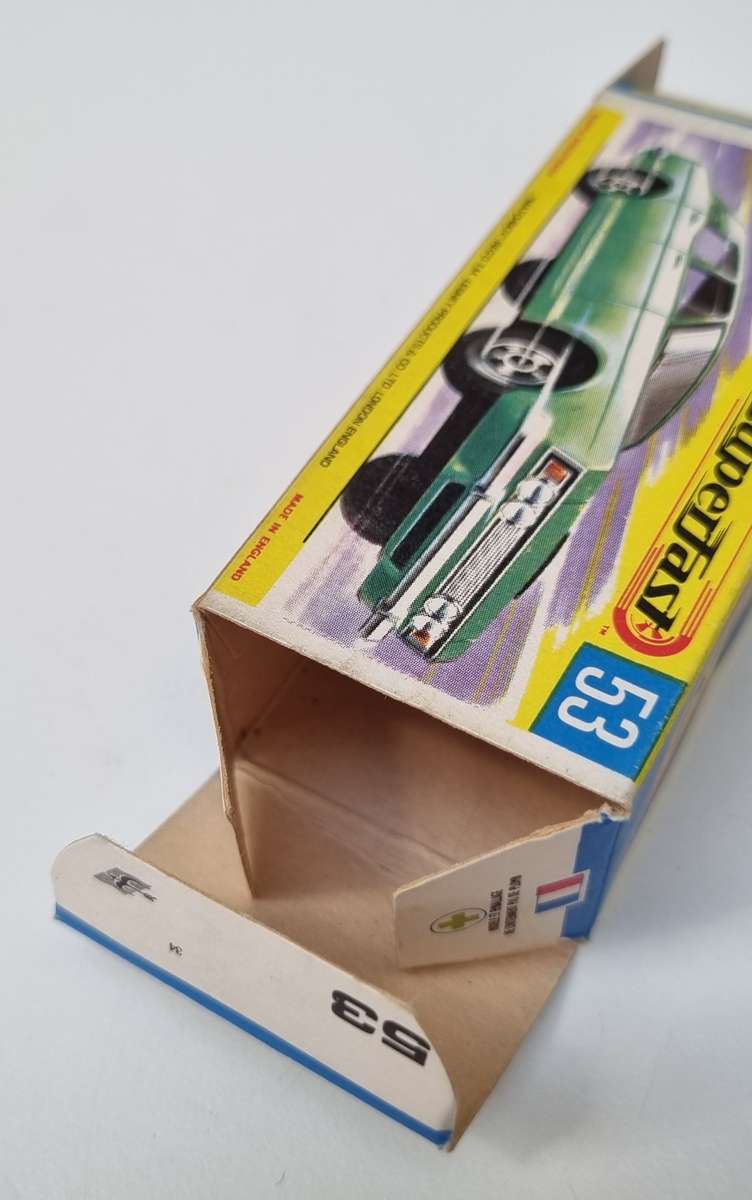 Matchbox Lesney 53C Ford Zodiac MkIV Original Box