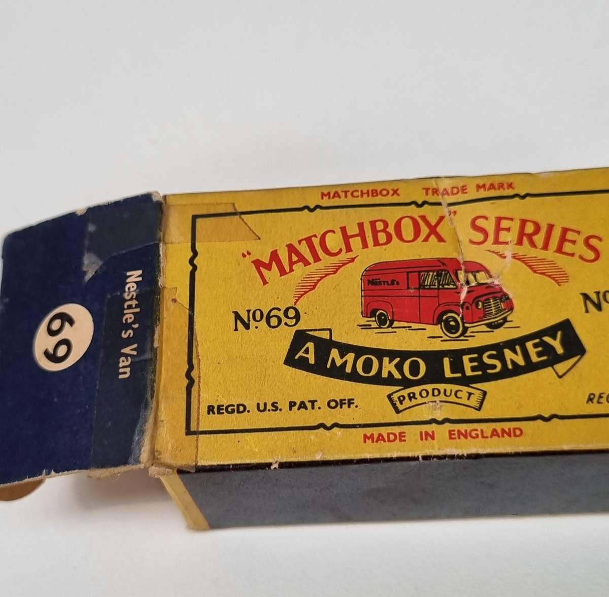 Matchbox Lesney 69A Commer Van Original Box